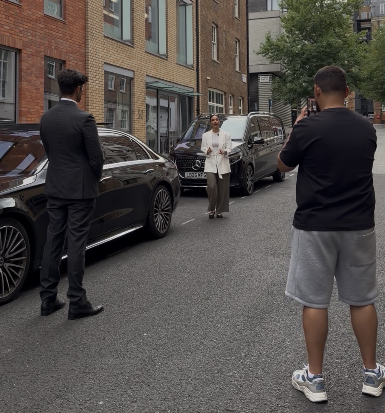Spotlight Studio filming short-form content on location in London