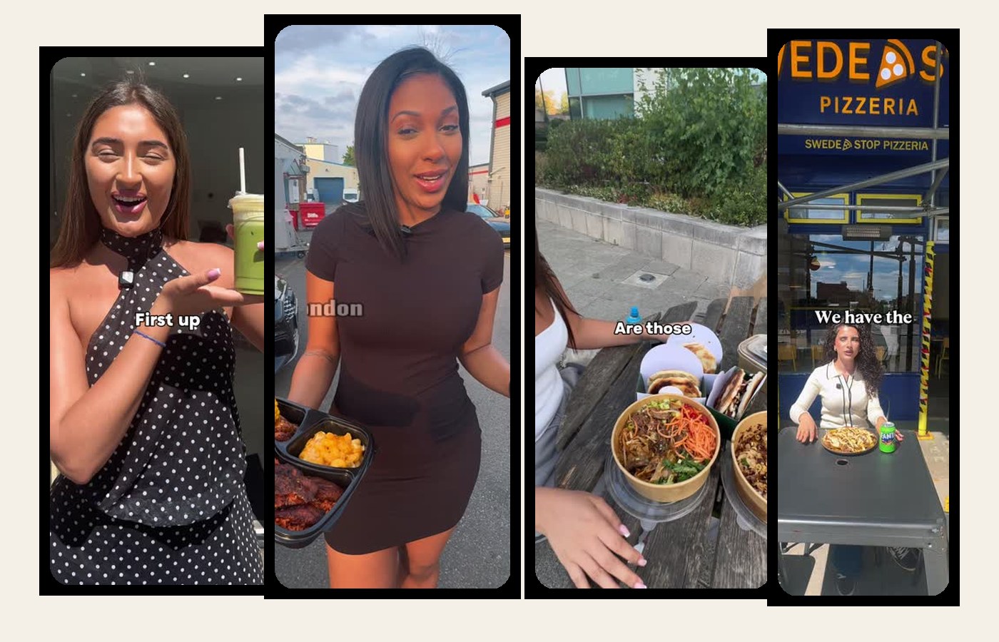 Short-form social content examples